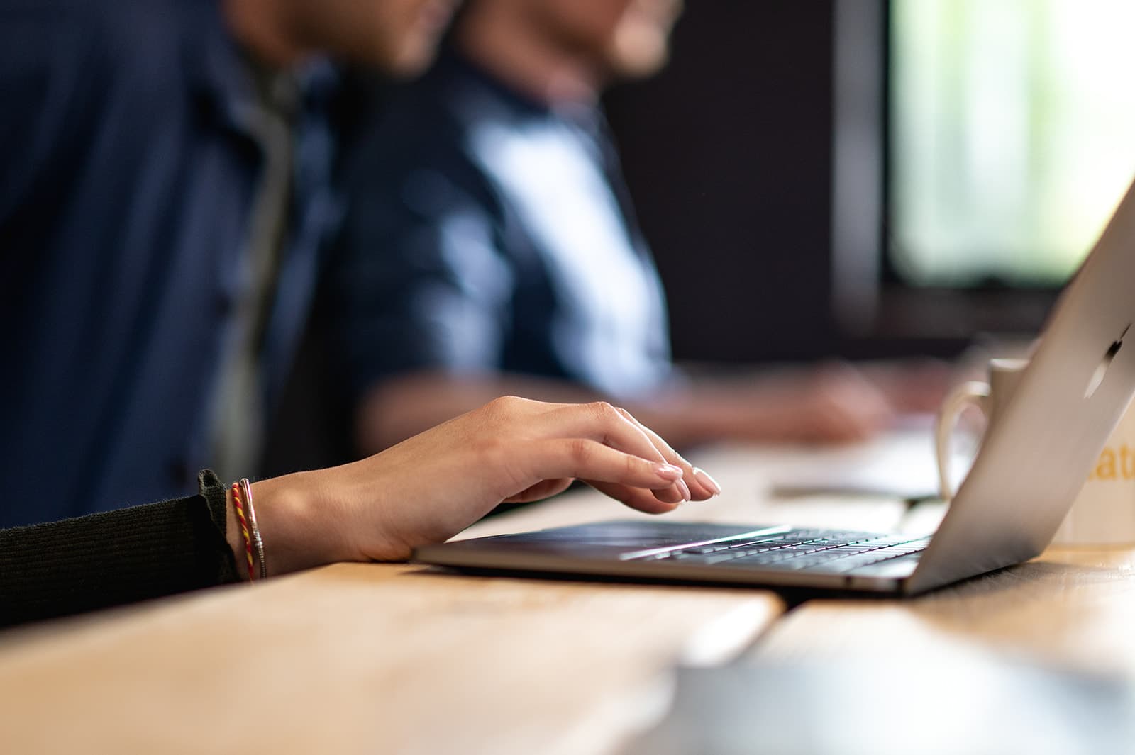 Nerys working at Ningi